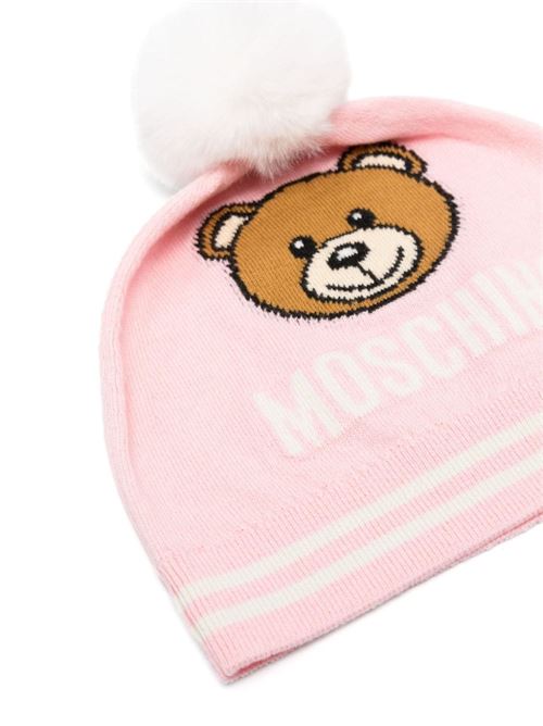 Papaplina bambina con pon pon MOSCHINO KID-TEEN | HUX02KLHE4350209